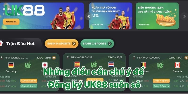 ĐĂNG KÝ UK88 NHANH CHÓNG VỚI HƯỚNG DẪN CHI TIẾT, RÕ RÀNG 5 Những điều cần chú ý để đăng ký UK88 suôn sẻ